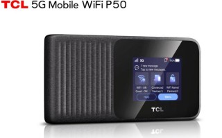 TCL推出P50移动路由：支持5G和Wi-Fi 7，还能当无线充电宝