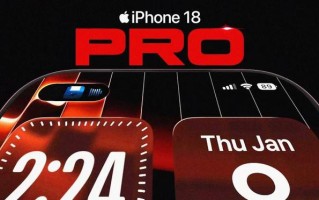 苹果iPhone 18 Pro渲染视频曝光：单打孔、可变光圈