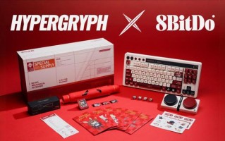 鹰角网络×八位堂Retro 87复古键盘新春周边套装发布，499元