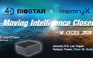 映泰MU - N150边缘计算平台亮相，英特尔N150处理器+无风扇散热