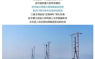 世界最大跨度三塔钢箱梁斜拉桥三座主塔全部封顶