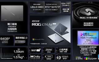 华硕放弃推出"Panther Lake H 12Xe"版ROG幻14 Air笔记本