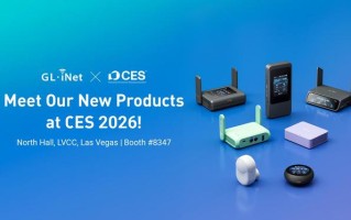 GL.iNet展示多款网络设备，包括全球首款5G RedCap远程KVM