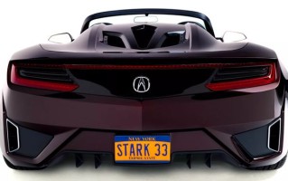 “钢铁侠”座驾：《复仇者联盟》电影抢镜的NSX敞篷车本周拍卖