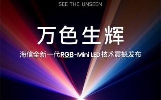 海信发布全新一代RGB-Mini LED技术，首创玲珑4芯真彩背光