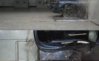 雷军解释小米YU7偏置碰撞轮子掉了：丢轮保车，四两拨千斤