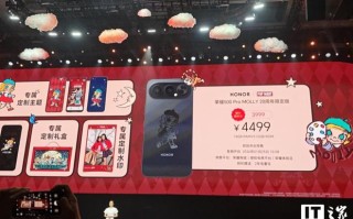 荣耀500 Pro MOLLY 20周年限定版发布，售价4499元