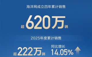 比亚迪海洋网成立四年累销超620万辆