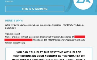 《战地 6》玩家复刻《使命召唤》地图，遭 EA 官方警告